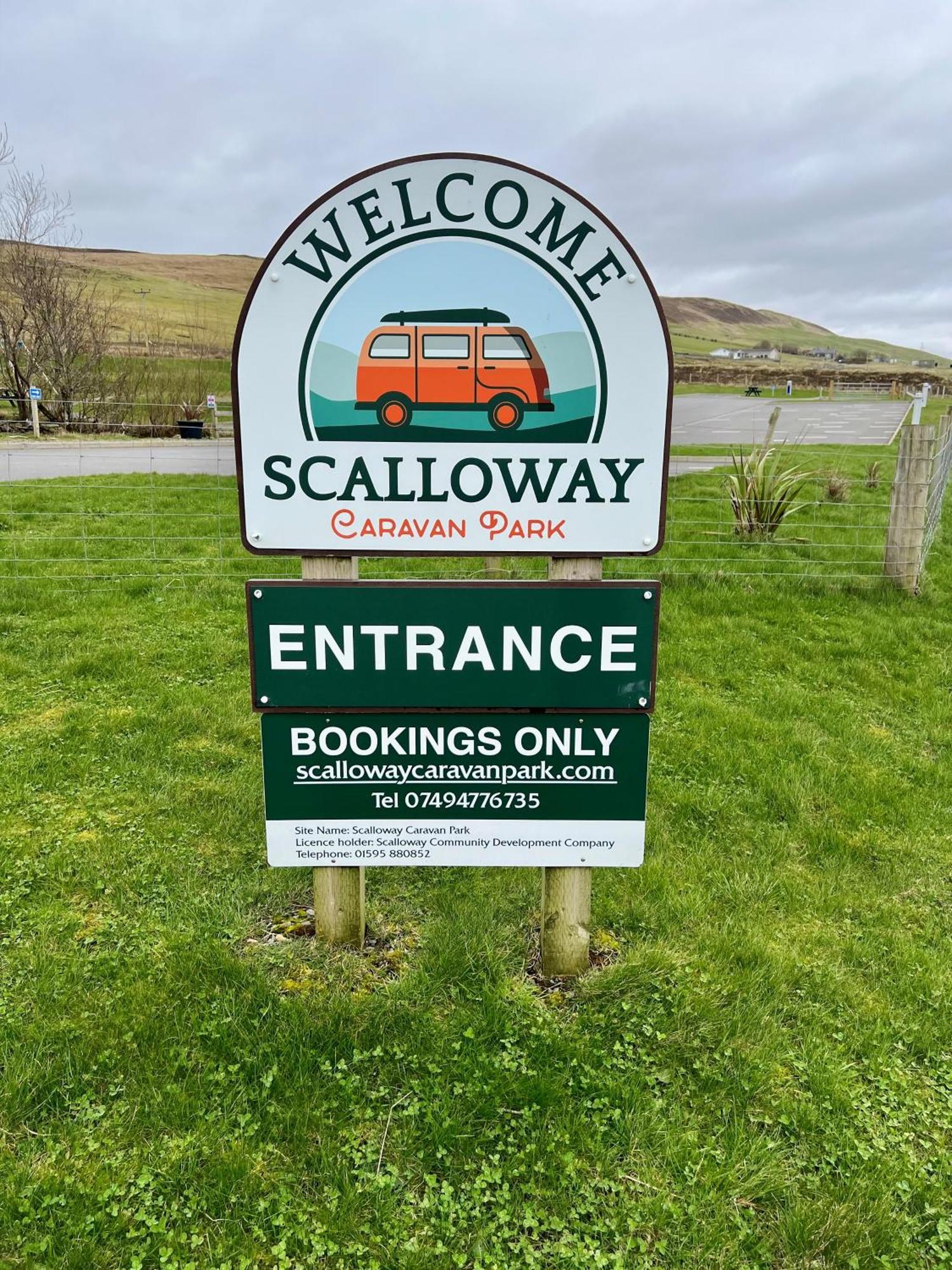 Scalloway Caravan Park Exterior foto